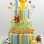 Animal themed cake