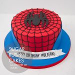Spider-man cake