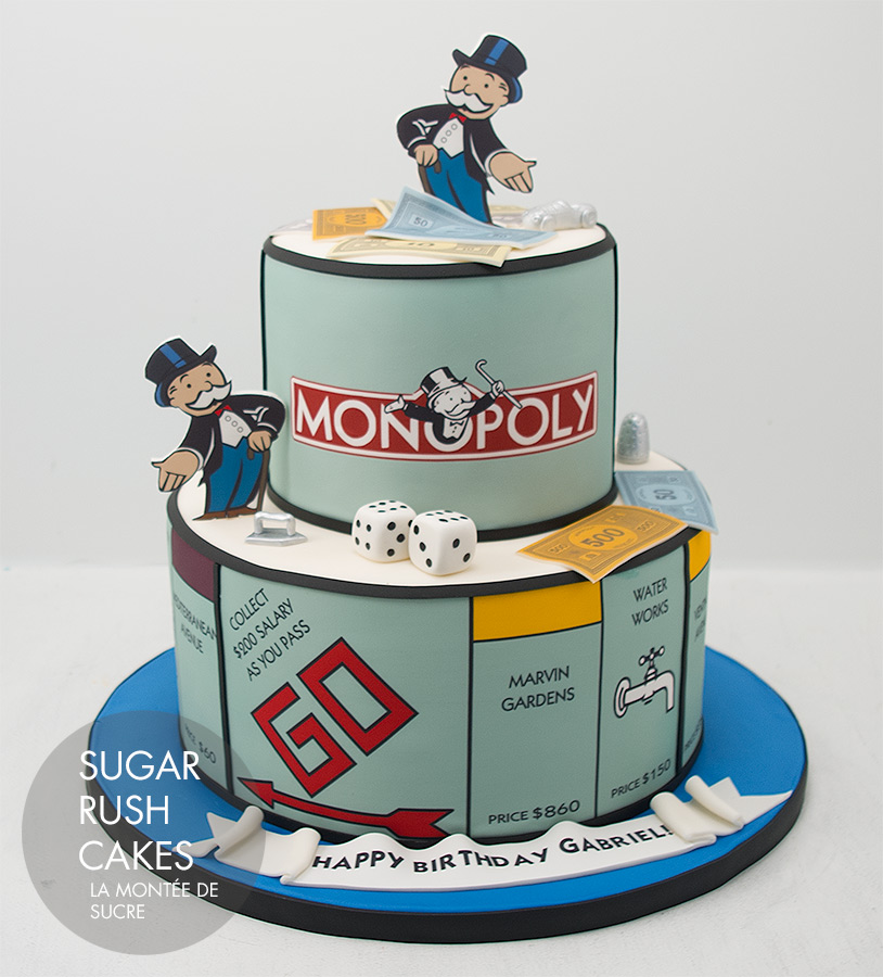 Monopoly cake