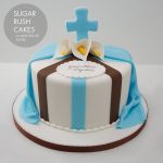 Baptism cake for 8