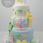 Tiered Baby Shower Cake