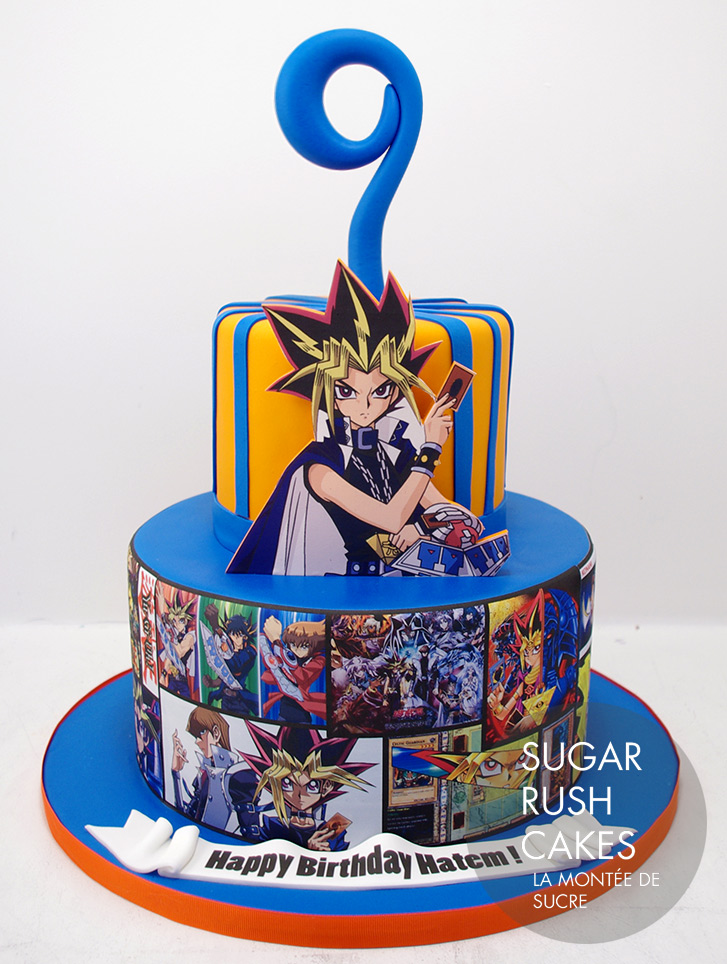 Yu-Gi-Oh! cake