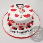 Betty Boop cake for 8