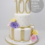 100th anniversary cake