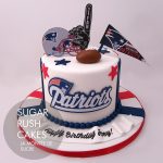 Patriots Fan cake