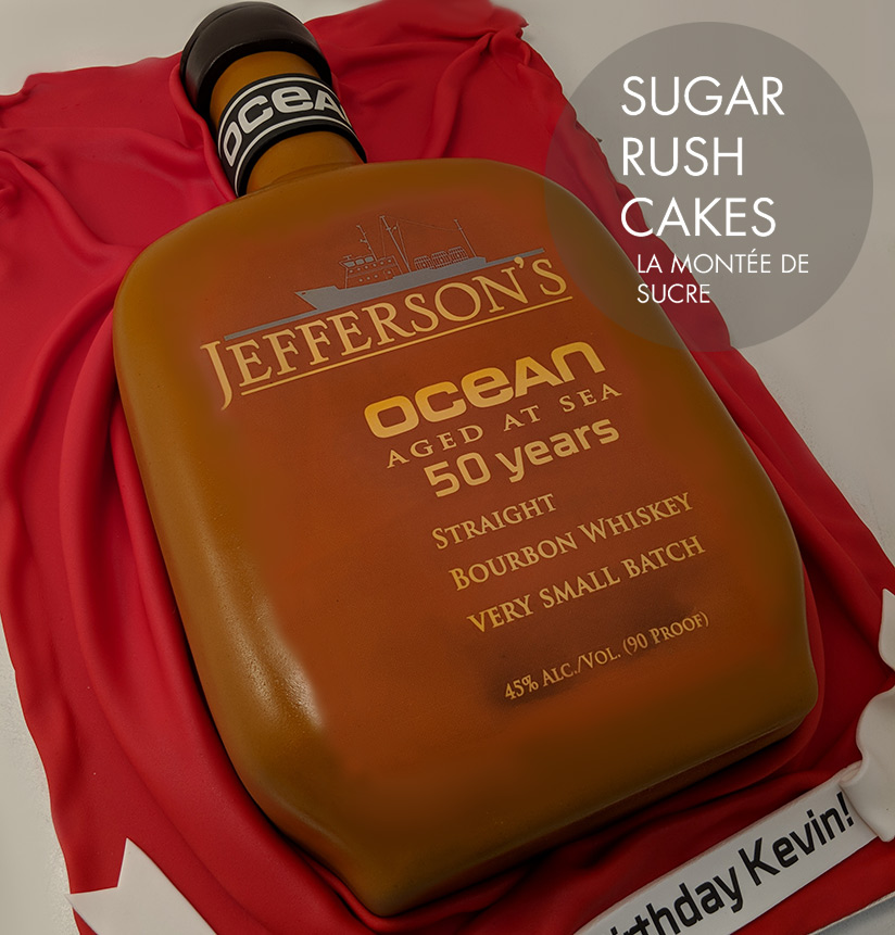 Jefferson's Ocean Bourbon cake