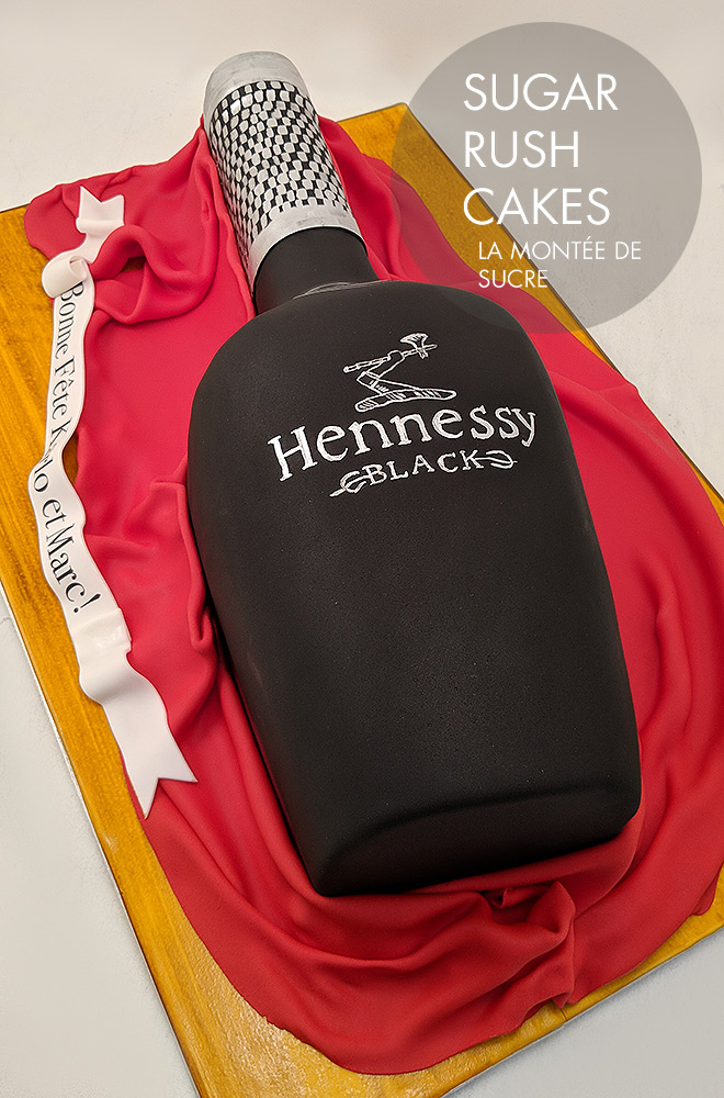 Hennessy cake