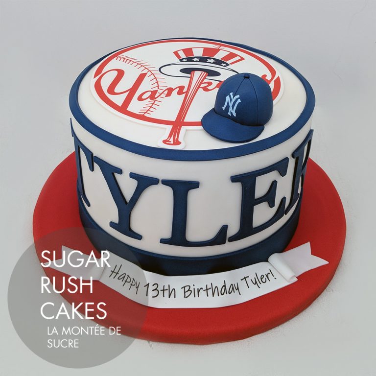 NY Yankees cake