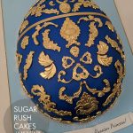 Faberge egg cake