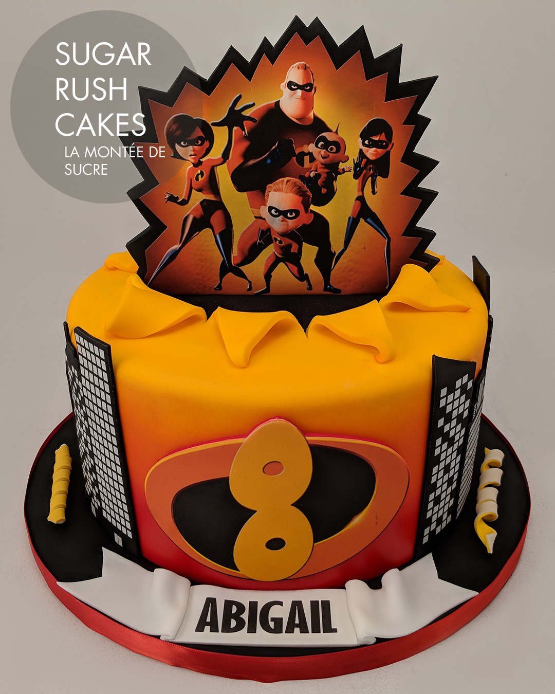 The Incredibles cake